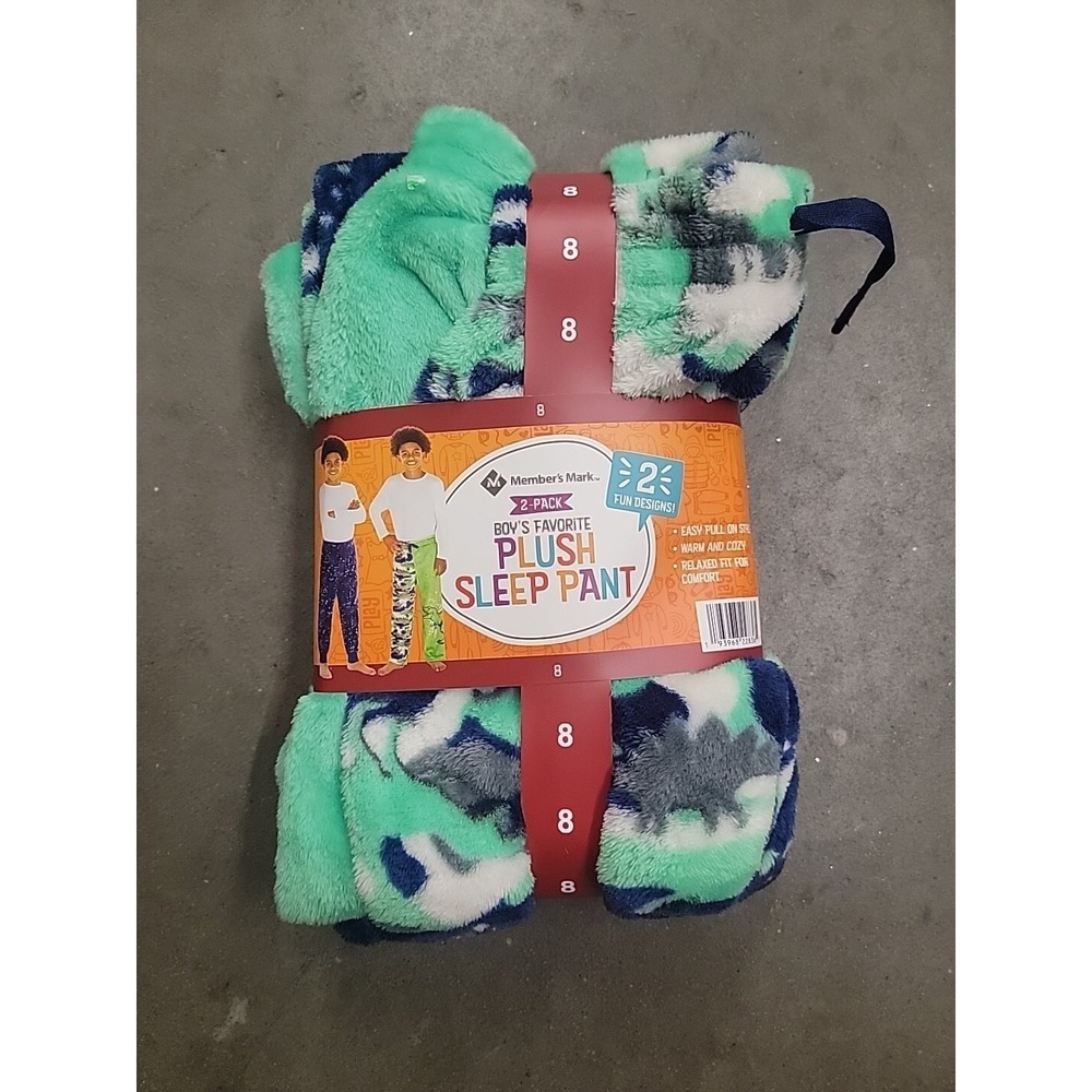 Member's Mark Boys Plush Sleep Pants 8